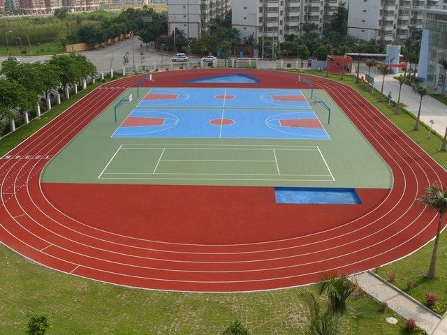 足球場及公園工程效果圖